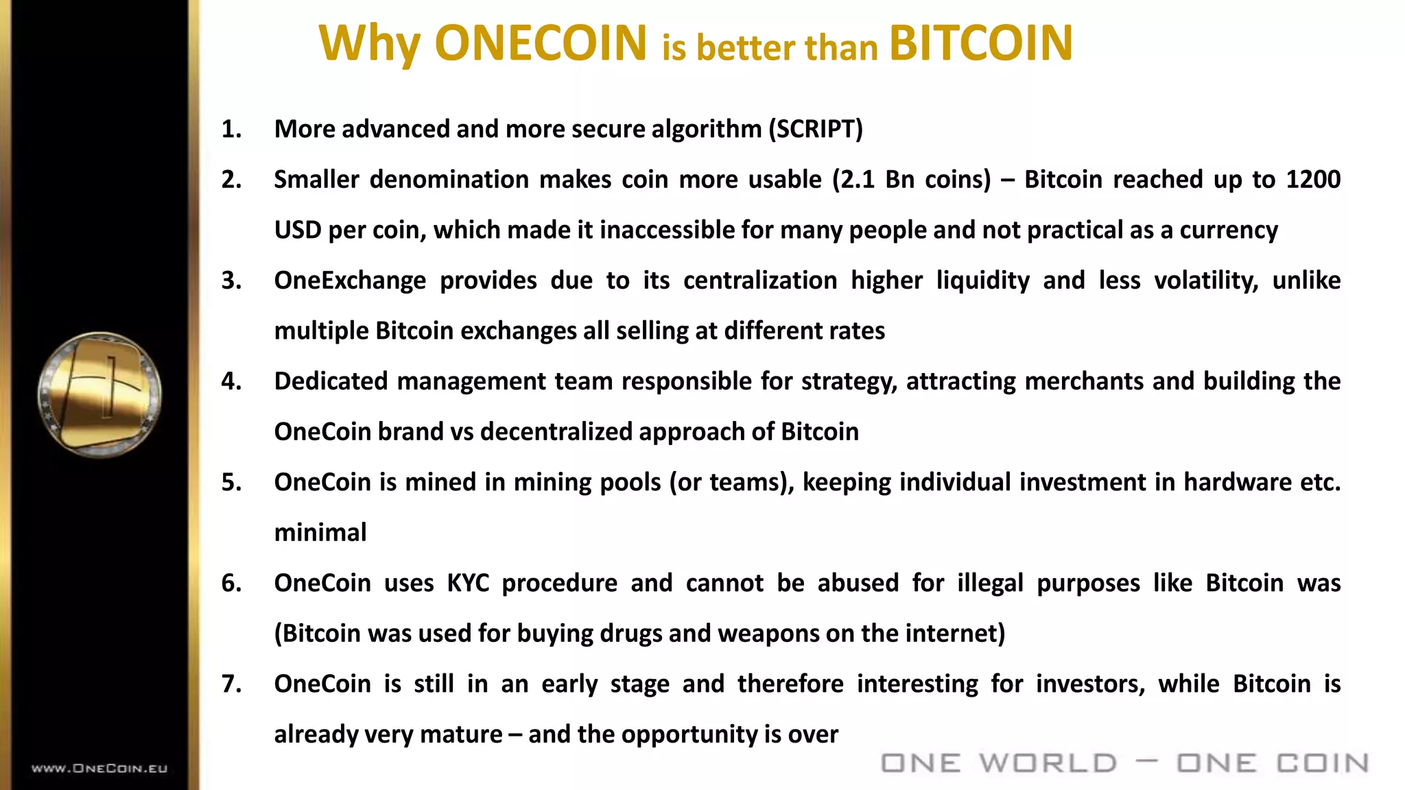 One coin presentation Full | PPTX