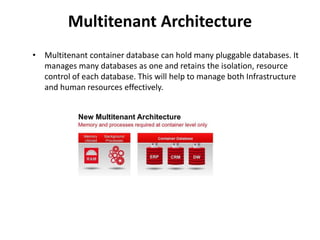 One database solution for your enterprise business - Oracle 12c | PPT