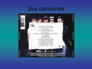 Sus canciones
 