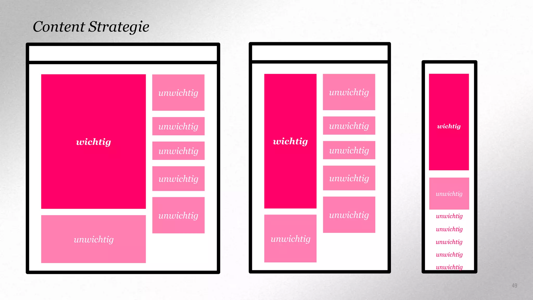 Content Strategie

unwichtig

unwichtig
wichtig

unwichtig

unwichtig

unwichtig

wichtig

wichtig

unwichtig
unwichtig

unwichtig

unwichtig

unwichtig

unwichtig

unwichtig
unwichtig

unwichtig

unwichtig

unwichtig
unwichtig
unwichtig
49

 