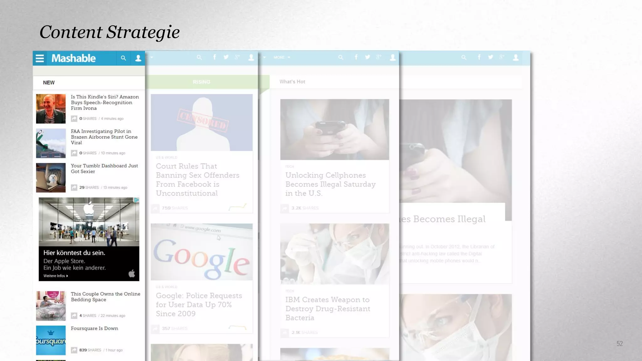 Content Strategie

52

 