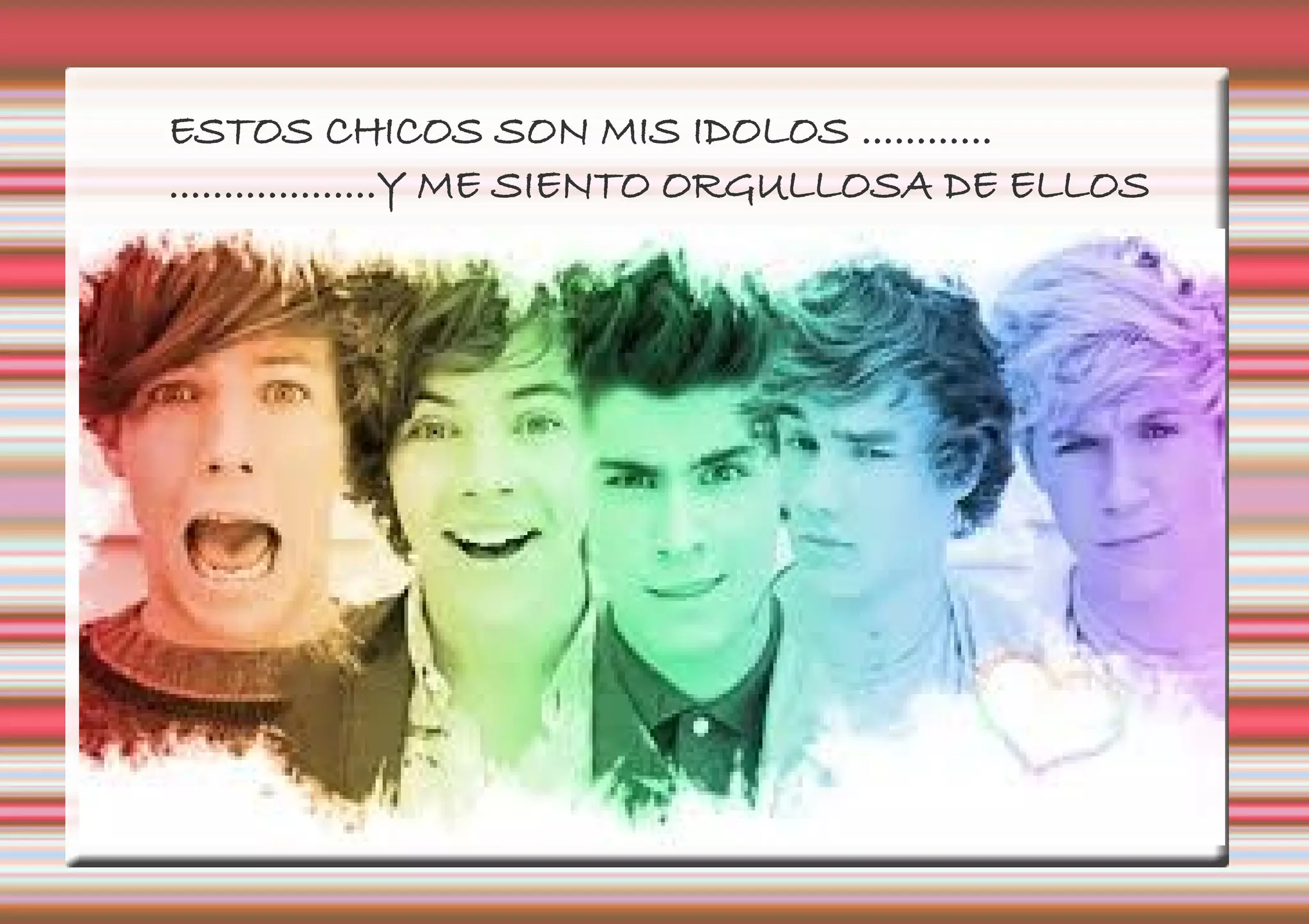 ESTOS CHICOS SON MIS IDOLOS ............
...................Y ME SIENTO ORGULLOSA DE ELLOS