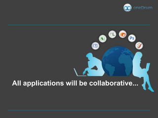 All applications will be collaborative...<br />