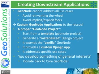 Geonode Flowchart One GeoNode, many GeoNodes | PDF
