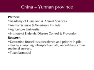 One Health approaches to prevent and control zoonoses