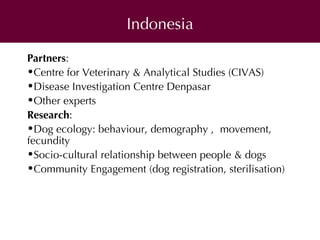 One Health approaches to prevent and control zoonoses