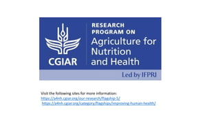 The critical crossroads of animal, human, and environmental health: Scaling up One Health