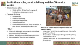 The critical crossroads of animal, human, and environmental health: Scaling up One Health