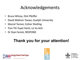 One Health – an interdisciplinary approach in combating emerging diseases