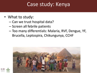 One Health approaches to different problems: Work at the International Livestock Research Institute