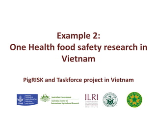 One Health: Concept and applications