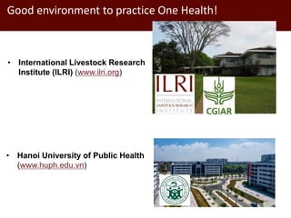 One Health: Concept and applications