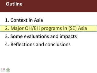 One Health and EcoHealth in Asia