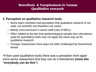 EcoHealth and One Health – Moving from concepts to implementation: “Learning by doing” through case studies