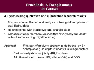 EcoHealth and One Health – Moving from concepts to implementation: “Learning by doing” through case studies