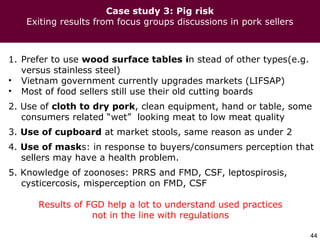 EcoHealth and One Health – Moving from concepts to implementation: “Learning by doing” through case studies