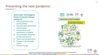 One Health and livestock: Capacity building and operationalization in the global south