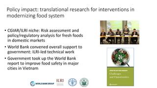 One Health and livestock: Capacity building and operationalization in the global south