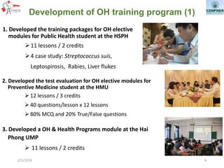 One Health in Vietnam: From training and research to policy