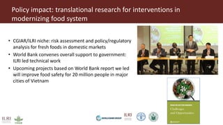 One Health approach to address zoonotic and emerging infectious diseases and antimicrobial resistance issues in low- and middle-income countries