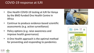 One Health approach to address zoonotic and emerging infectious diseases and antimicrobial resistance issues in low- and middle-income countries