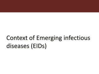 Ecohealth and One Health: Concept, applications and impact