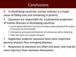 Economics of One Health