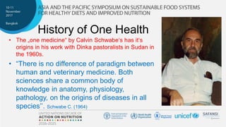 Nexus between One Health, nutrition and food safety