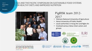 Nexus between One Health, nutrition and food safety