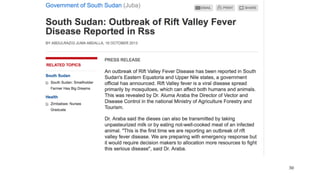 International perspectives on One Health