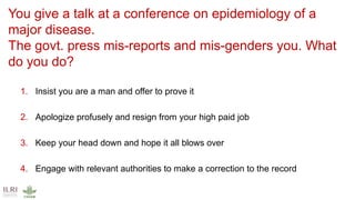 International perspectives on One Health