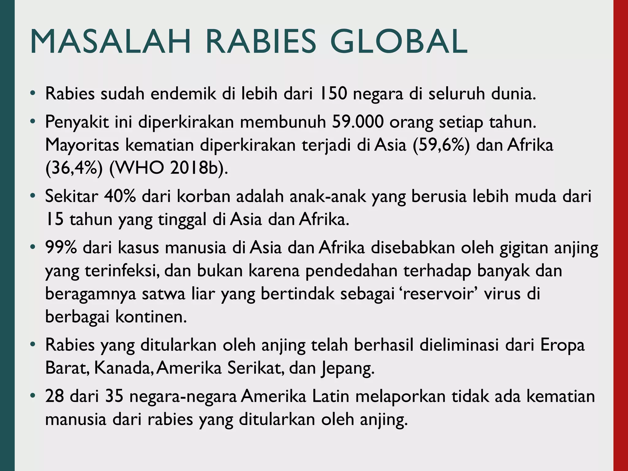 One Health Roadmap Eliminasi Rabies Nasional 2030 - PPR USAID, Jakarta ...