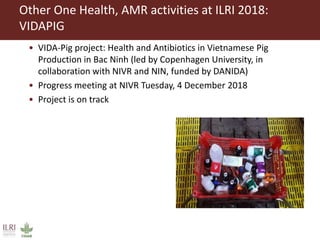 Regional symposium on pig research and ILRI One Health activities updates Q1 2019