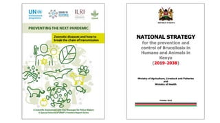 One Health and zoonoses projects at the International Livestock Research Institute