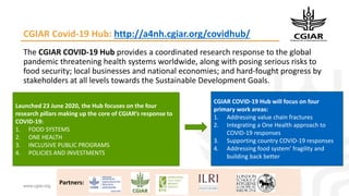 One Health and zoonoses projects at the International Livestock Research Institute