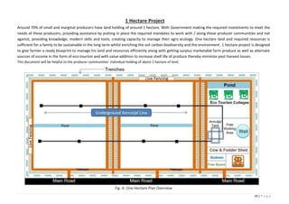 One hectare feasibility study with forward | PDF