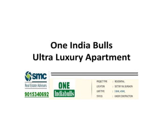 One India Bulls
Ultra Luxury Apartment
 