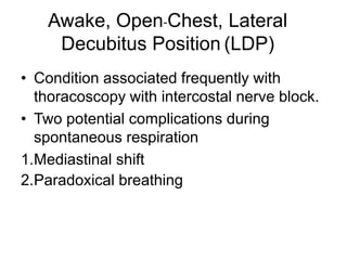 Lld Vs Rld One lung ventilation | PPT