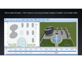 Мэдээллийн интеграц— 2 ба 3 хэмжээст мэдээллүүд ба шинж чанарын /аттрибут/ мэдээллийн холбоо
 