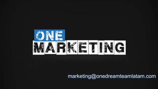 One marketing
