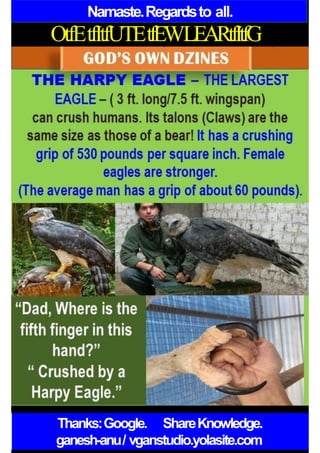 Namaste.Regardsto all.
OtfEtfItfUTEtfEWLEARtfItfG
ItfFOAtfDPUZZLES.10SLIDES.
Thanks:Google. ShareKnowledge.
ganesh-anu/ vganstudio.yolasite.com
 