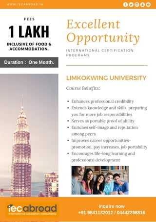 Want to study in Malaysia? 