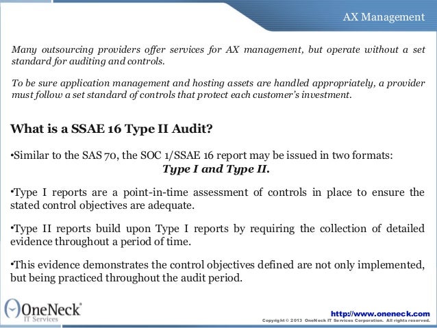Understanding the Many Functions of the SAS 70 Report