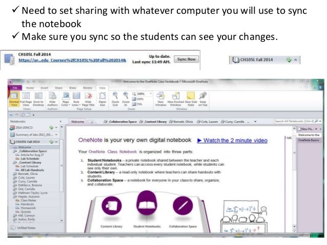 onenote section template