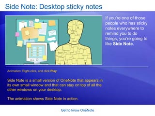 Combine notes containers by holding down the SHIFT key while you drag one container to the other. 