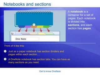 Get to know OneNoteTest 1, question 2You’re organizing some text notes and want to rearrange them. What do you do? (Pick one answer.)Cut and paste them to a new location. You can’t do anything. Drag the notes to where you want them. Lasso them and then drag them. 