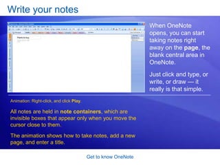Send your OneNote notes to other Office programs, to streamline your own processes and reduce the time involved. 