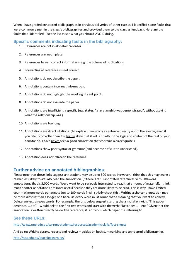 Annotated bibliography dissertation picture