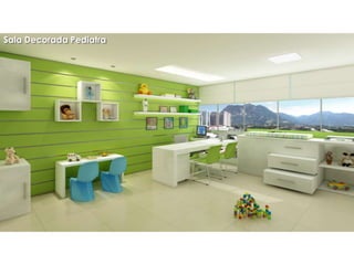 Sala Decorada Pediatra
 