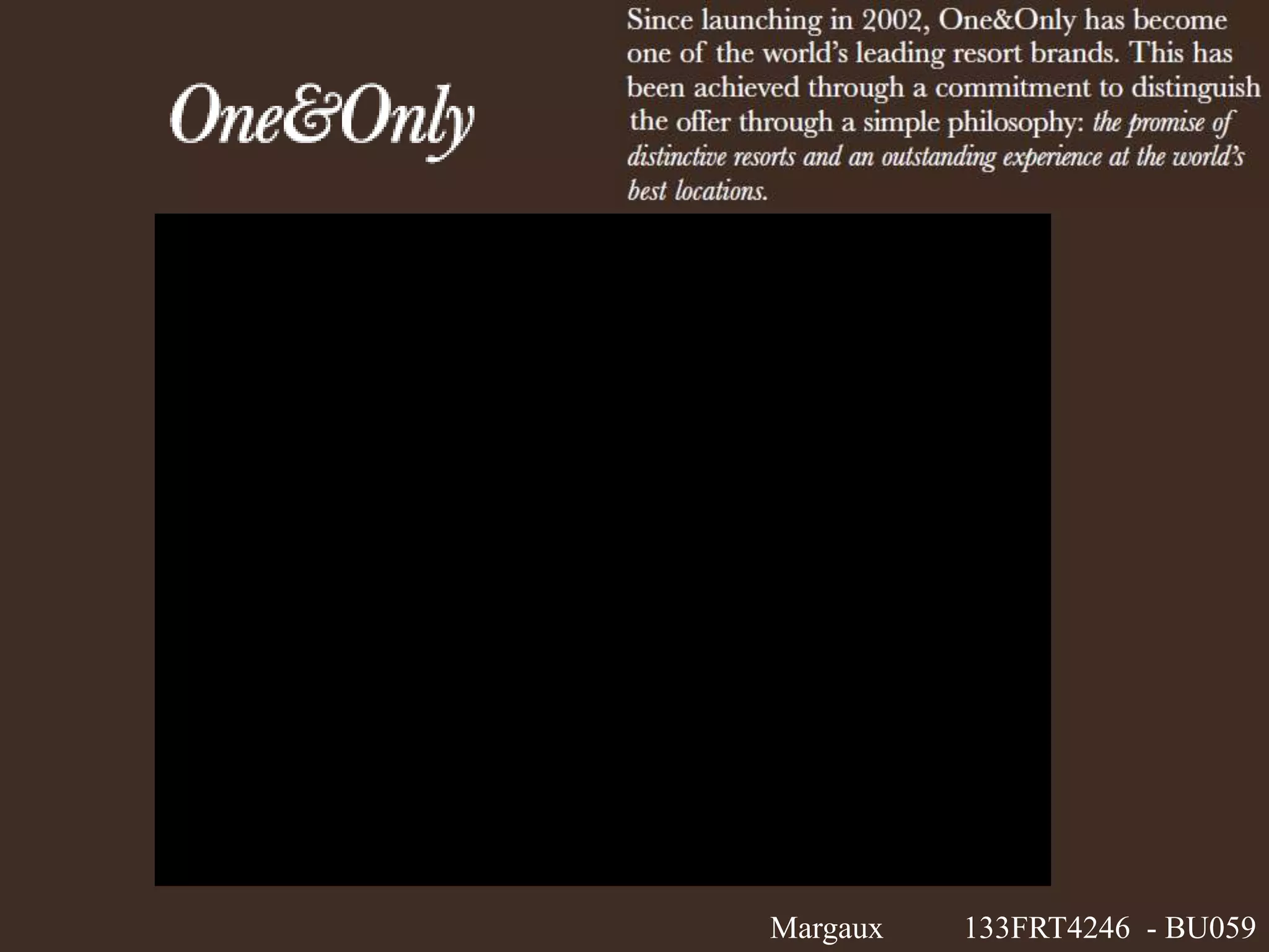 Oneonly Resorts Oneonly Resorts
